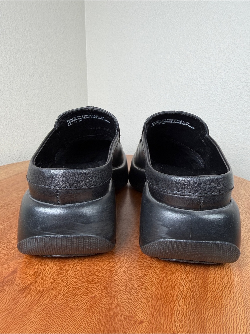 Dansko Patchwork Clogs Mules Comfort Leather Slip On Shoes Black Size 37/7 - Picture 6 of 16